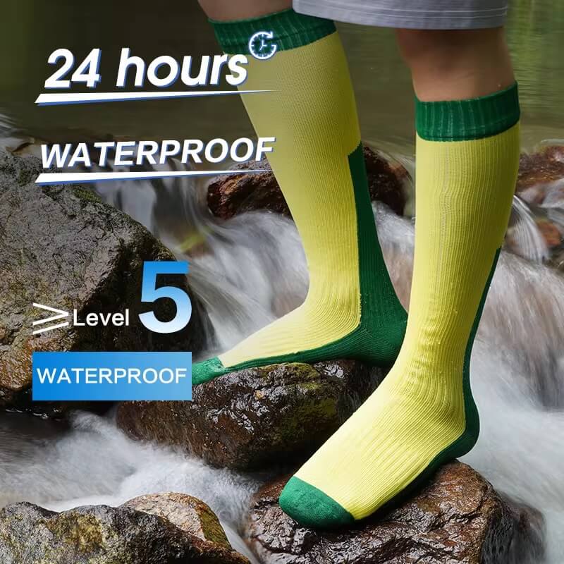Unisex Knee High Waterproof Socks High-Vis Recon