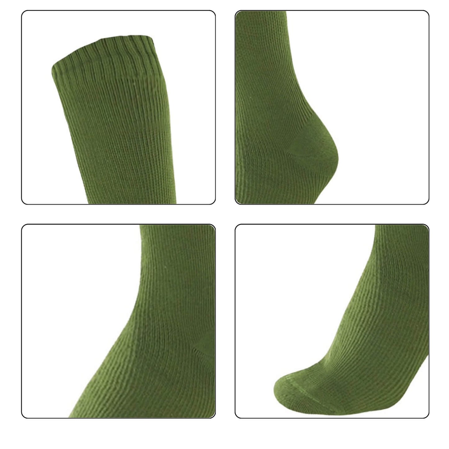 Unisex Knee High Waterproof Socks Forest Guardian