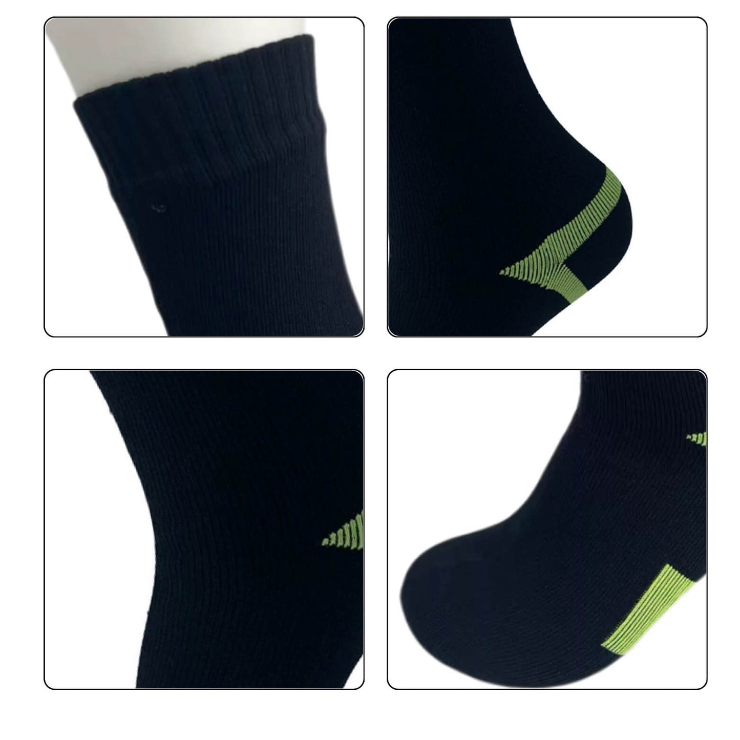 Unisex Crew Waterproof Socks Evergreen Shadow