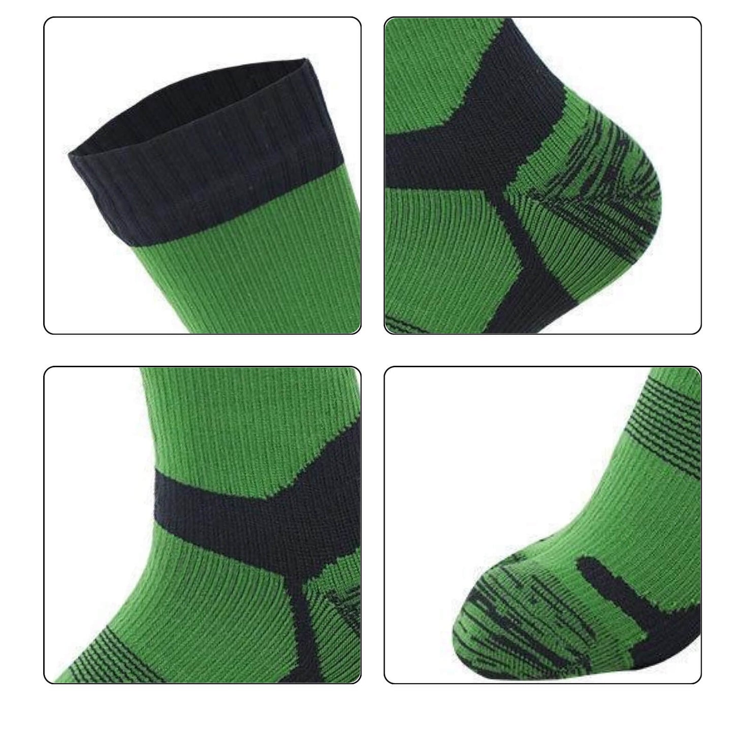 Unisex Crew Waterproof Socks Midnight Moss