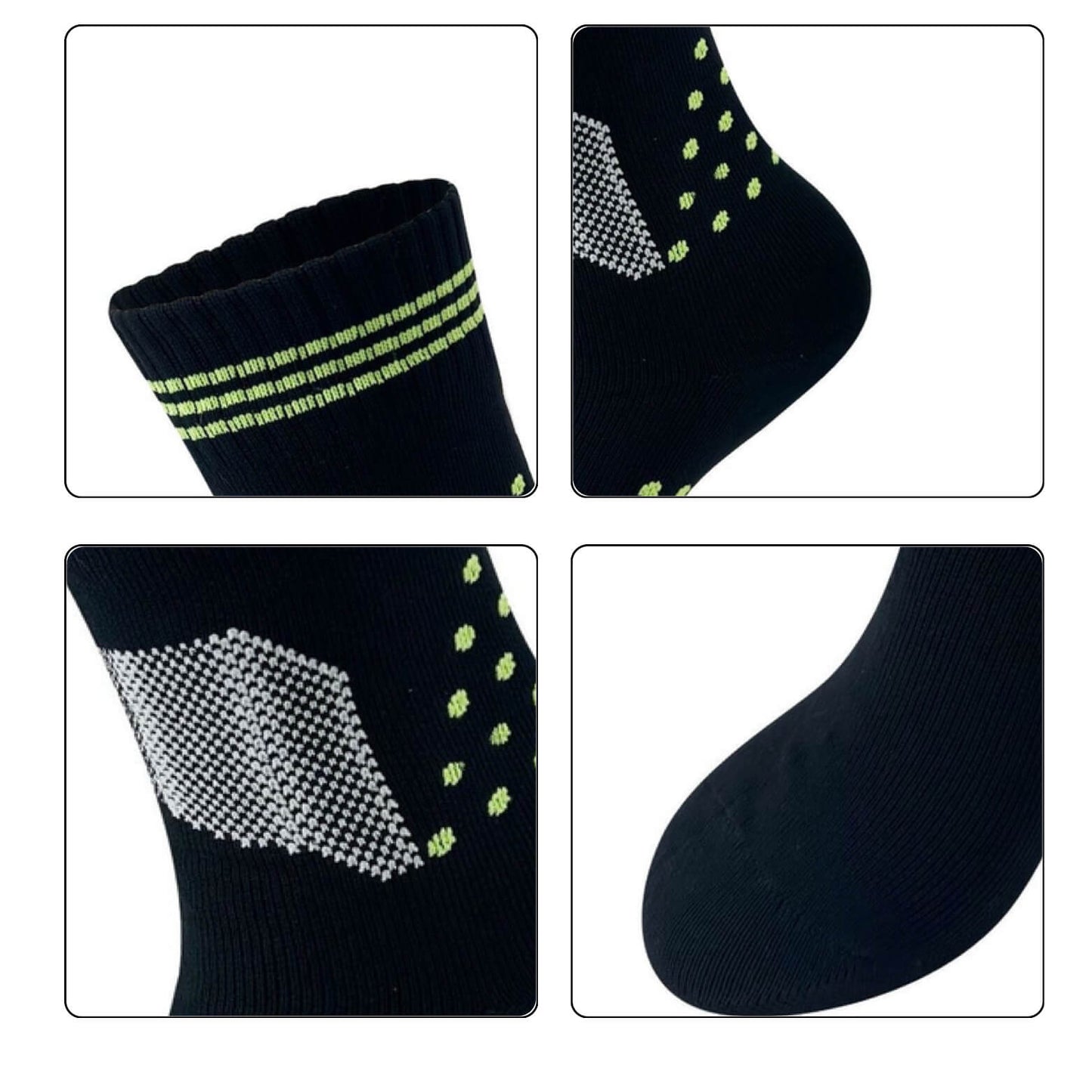 Unisex Crew Waterproof Socks Neon Shade