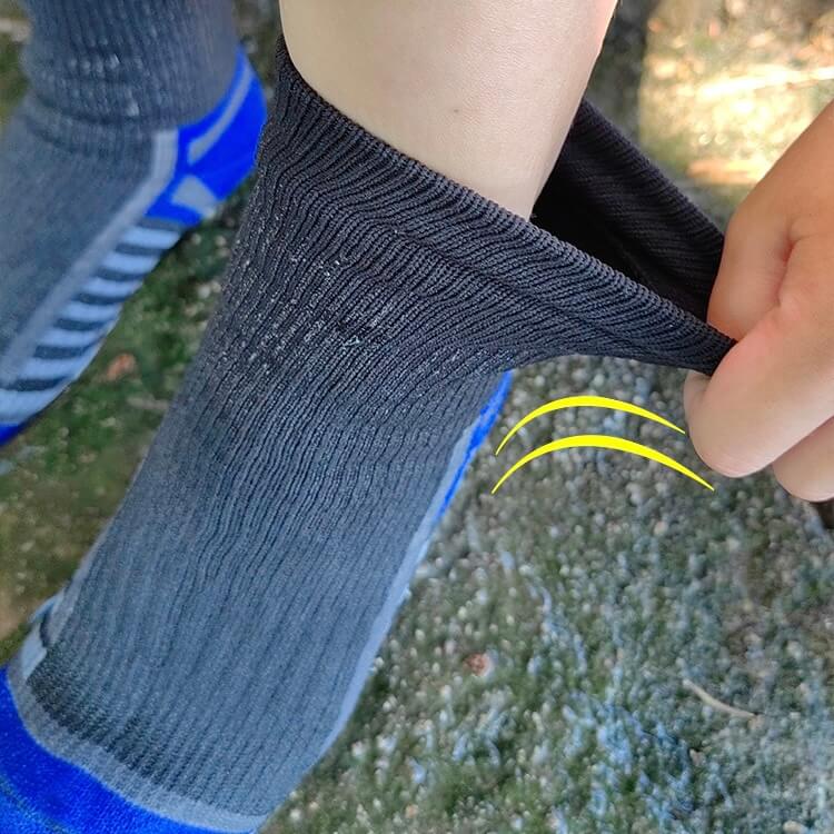 Kids Crew Waterproof Socks Storm Gray