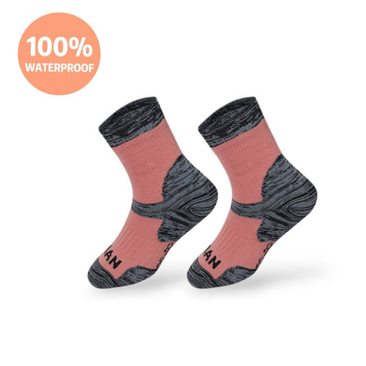 Kids Crew Waterproof Socks  Princess Pink