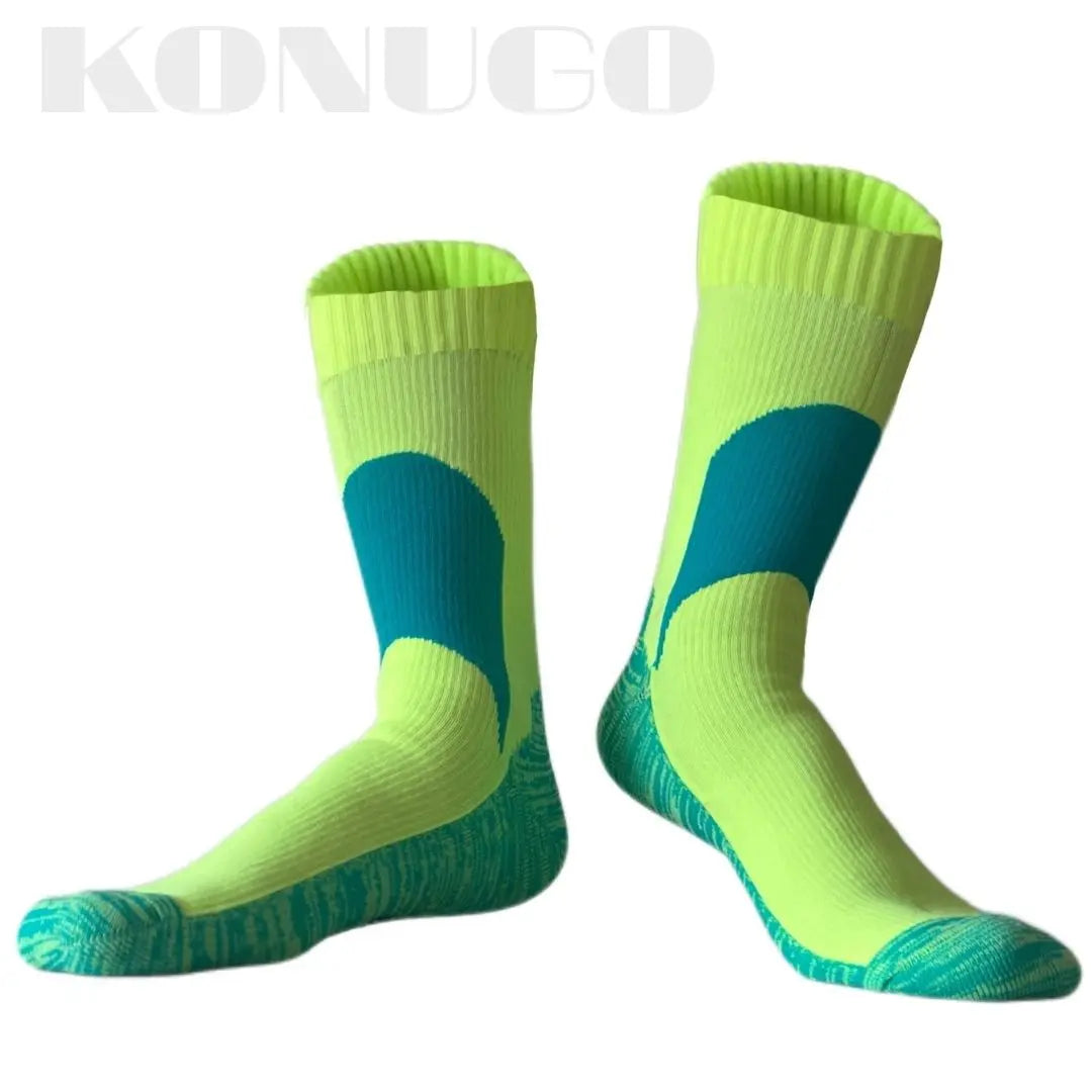 Unisex Crew Waterproof Socks Neon Pulse Konugo