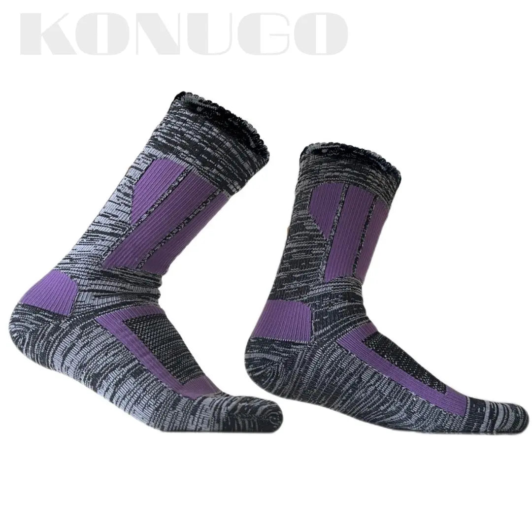 Unisex Crew Waterproof Socks Mystic Slate Konugo