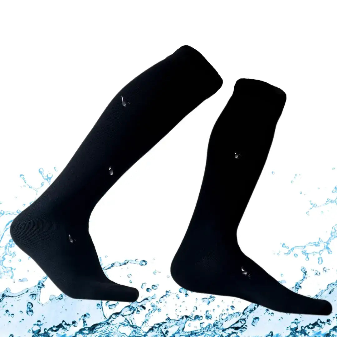 Unisex Knee High Waterproof Socks Midnight Shield Konugo