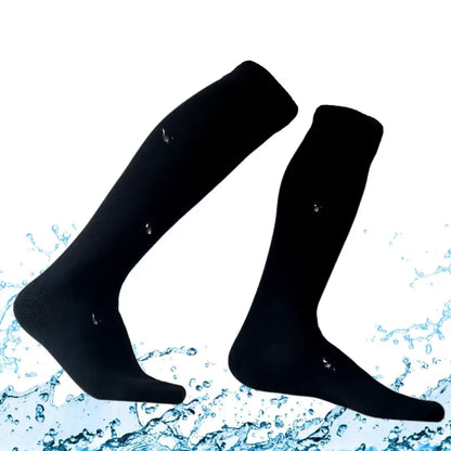 Unisex Knee High Waterproof Socks Midnight Shield Konugo