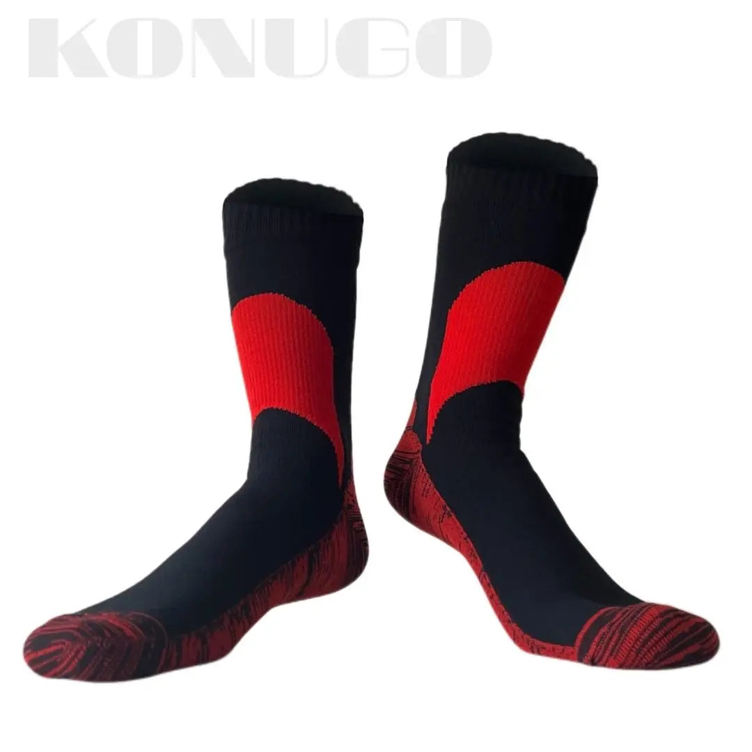 Unisex Crew Waterproof Socks Neon Pulse Konugo