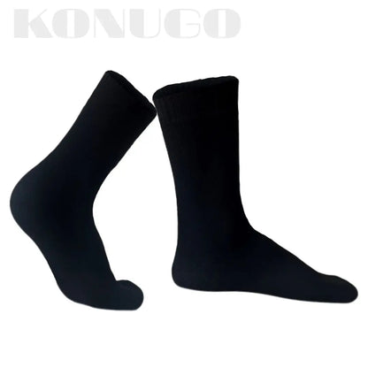 Unisex Crew Waterproof Socks Solid Color Konugo