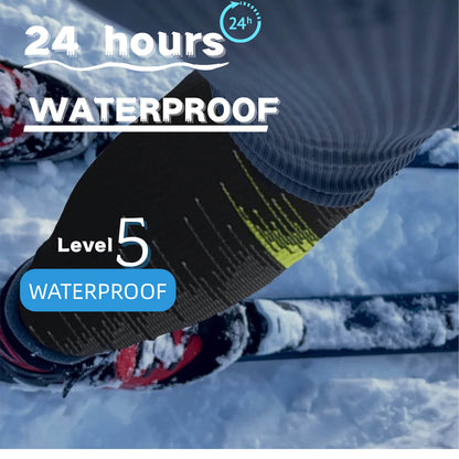 Unisex Knee High Waterproof Socks Night Drift