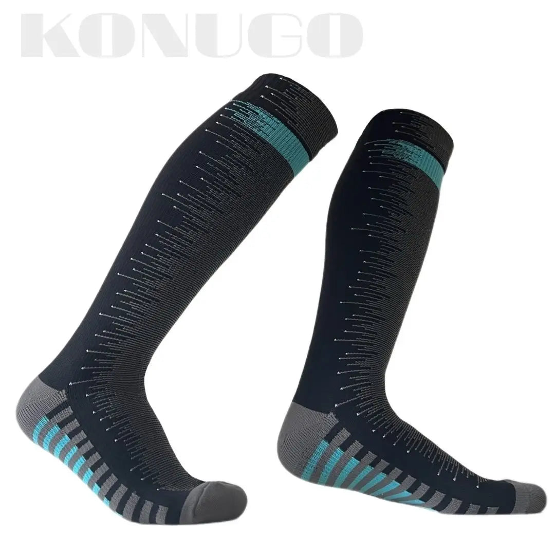 Unisex Knee High Waterproof Socks Deep Wave Konugo