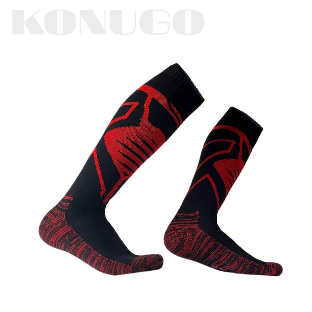 Unisex Knee High Waterproof Socks Ember Edge Konugo