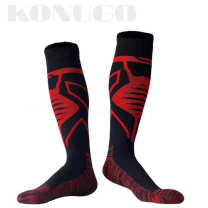 Unisex Knee High Waterproof Socks Ember Edge Konugo