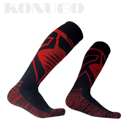 Unisex Knee High Waterproof Socks Ember Edge Konugo
