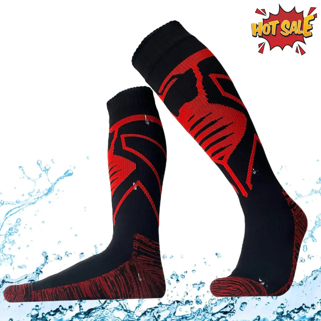 Unisex Knee High Waterproof Socks Ember Edge Konugo
