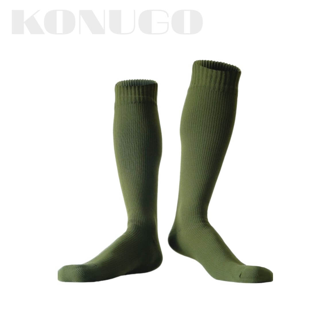 Unisex Knee High Waterproof Socks Forest Guardian Konugo