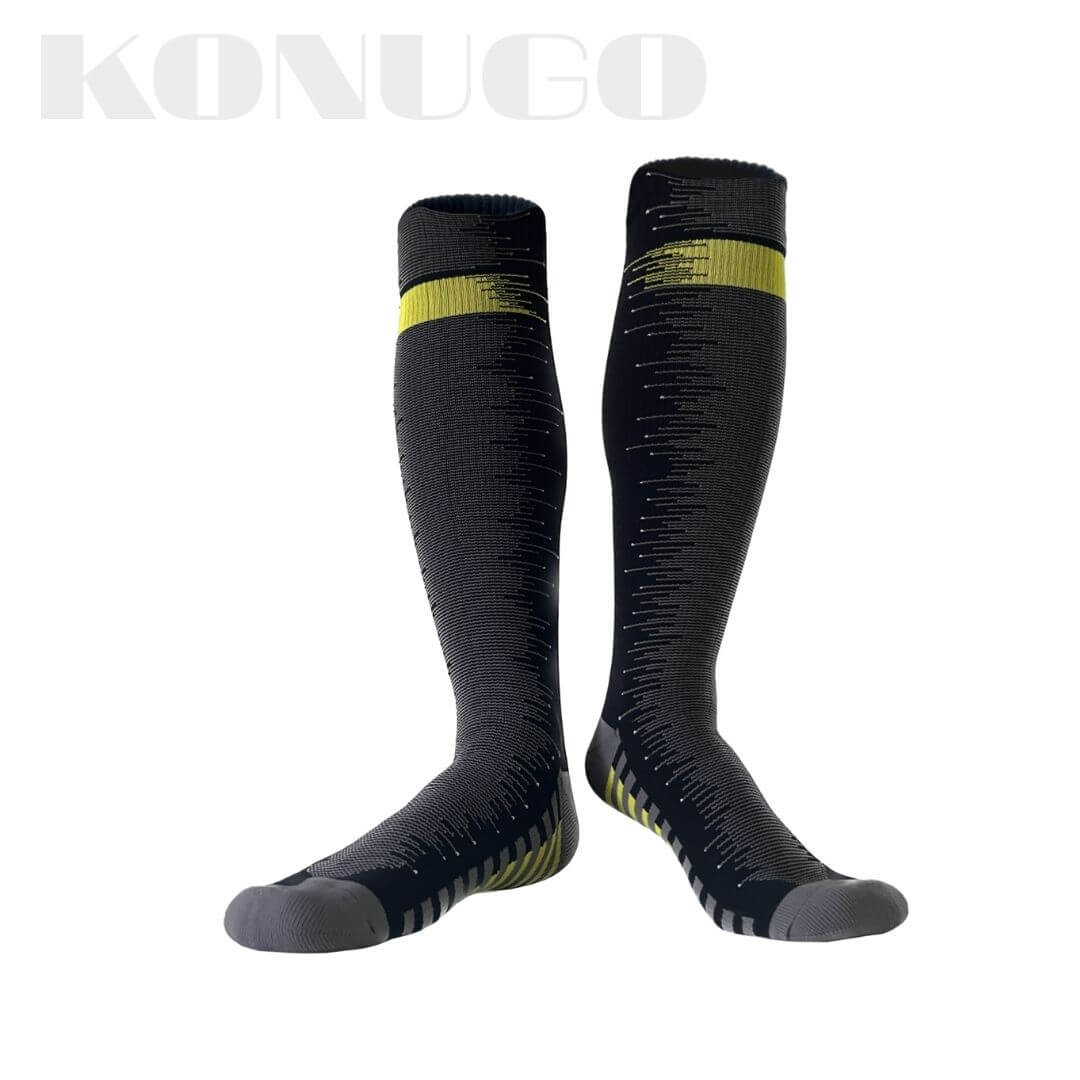 Unisex Knee High Waterproof Socks Night Drift Konugo
