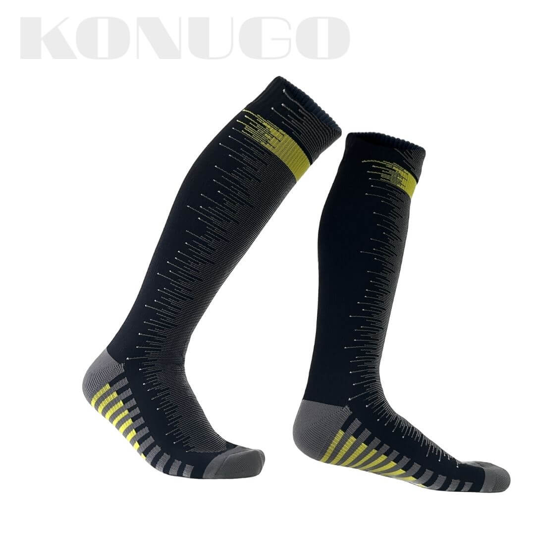 Unisex Knee High Waterproof Socks Night Drift Konugo
