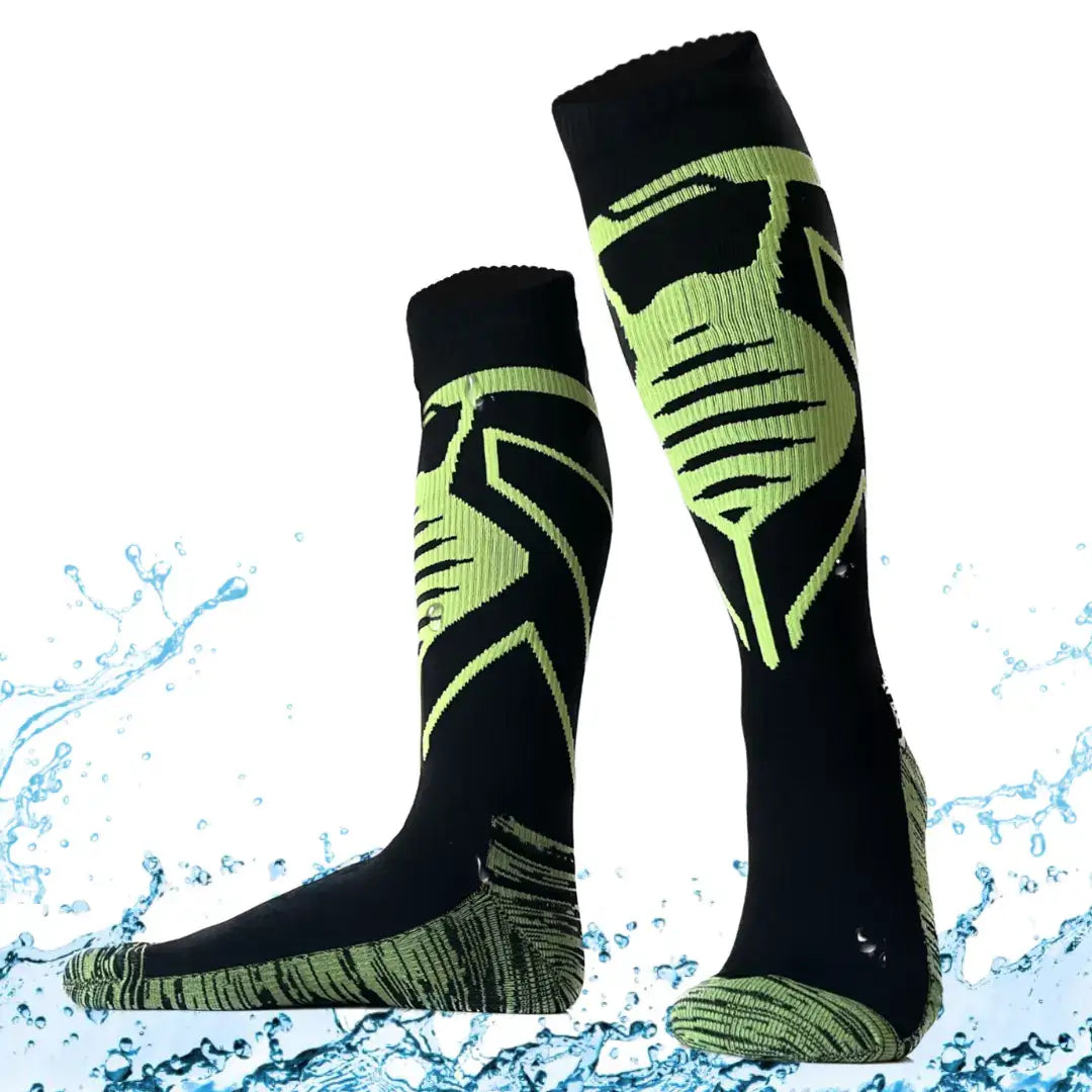 Unisex Knee High Waterproof Socks Neon Strike Konugo
