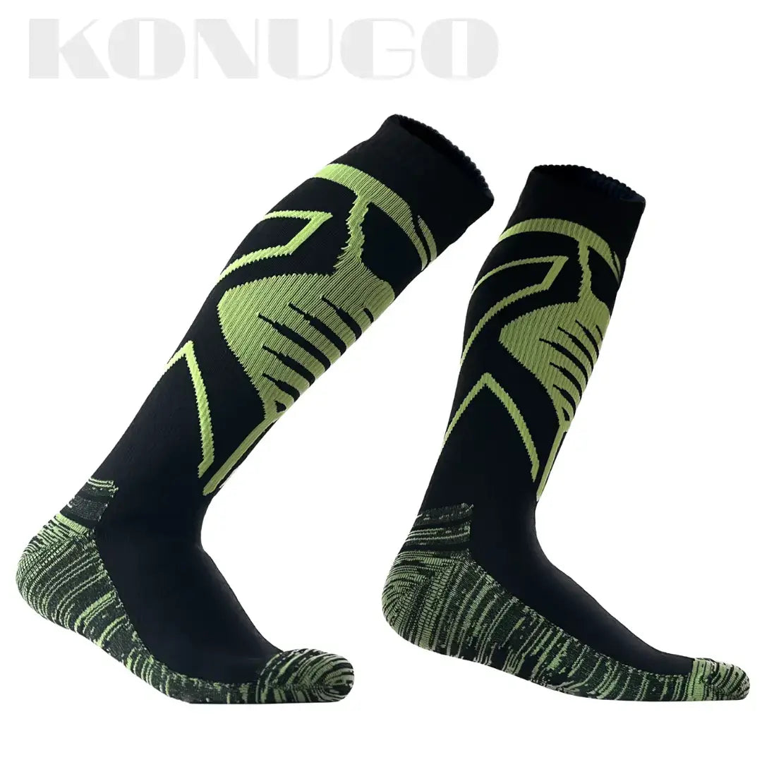 Unisex Knee High Waterproof Socks Neon Strike Konugo
