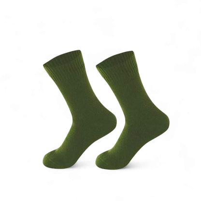 Unisex Crew Waterproof Socks Solid Color Konugo
