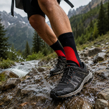 Unisex Crew Waterproof Socks Neon Pulse Konugo