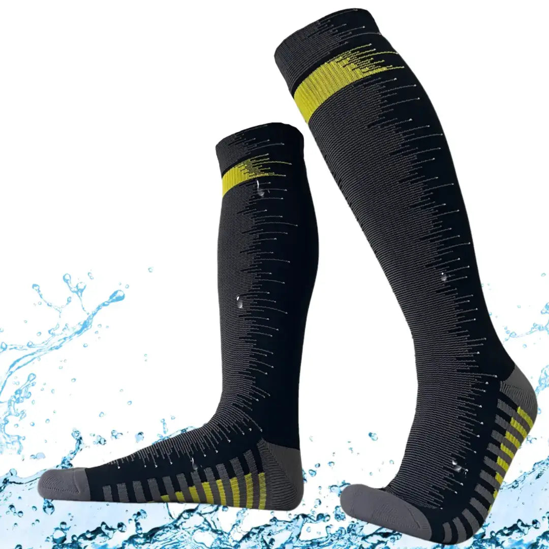 Unisex Knee High Waterproof Socks Night Drift Konugo