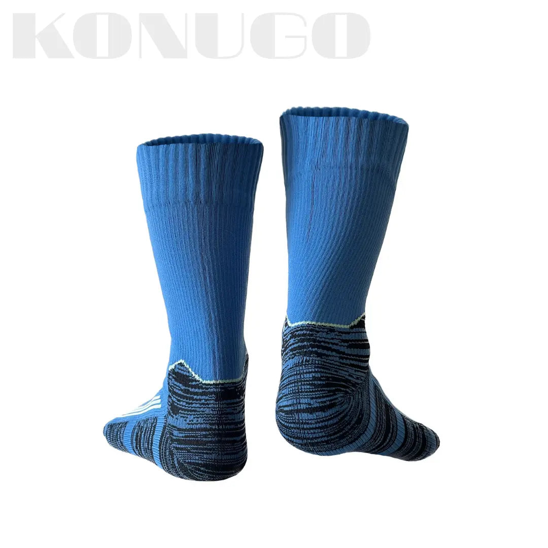 Unisex Crew Waterproof Socks Storm Blue Konugo
