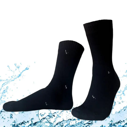 Unisex Crew Waterproof Socks Solid Color Konugo