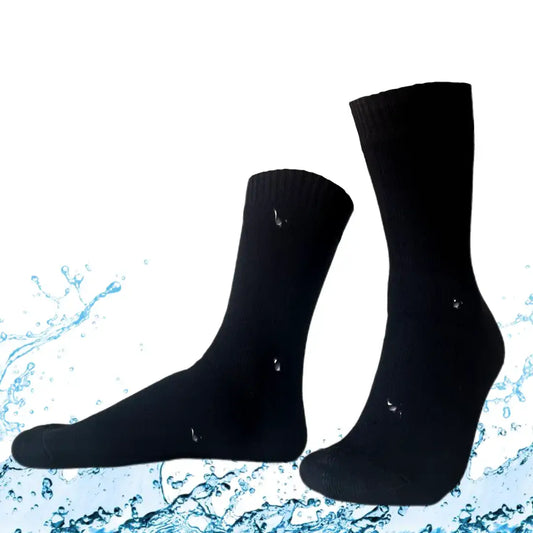 Unisex Crew Waterproof Socks Solid Color Konugo
