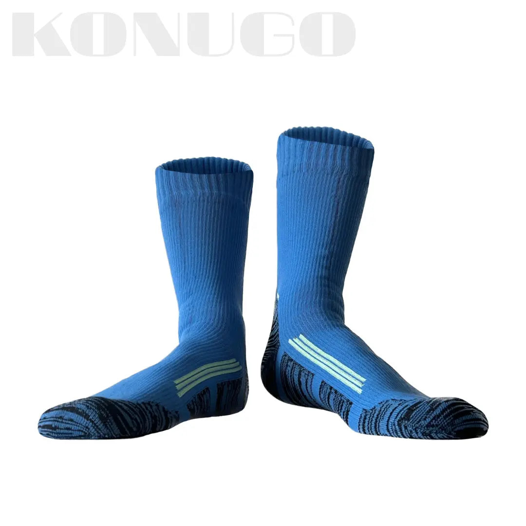 Unisex Crew Waterproof Socks Storm Blue Konugo