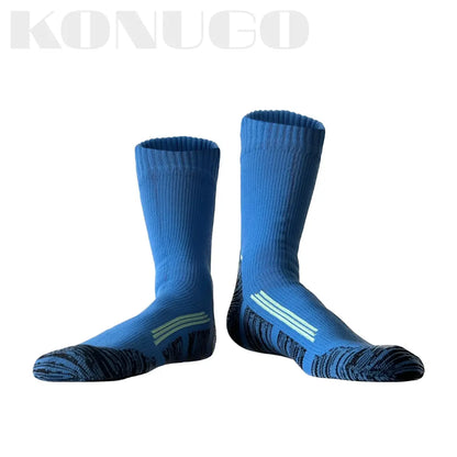 Unisex Crew Waterproof Socks Storm Blue Konugo