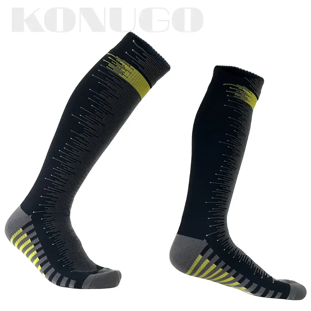 Unisex Knee High Waterproof Socks Night Drift Konugo