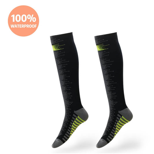 Unisex Knee High Waterproof Socks Night Drift