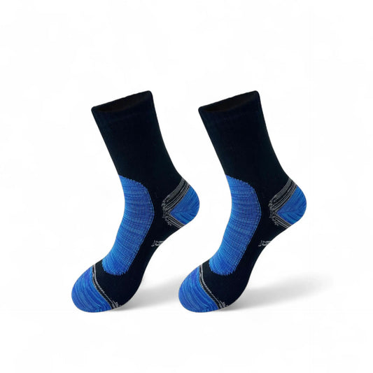 Unisex Crew Waterproof Socks Cobalt Pulse Konugo