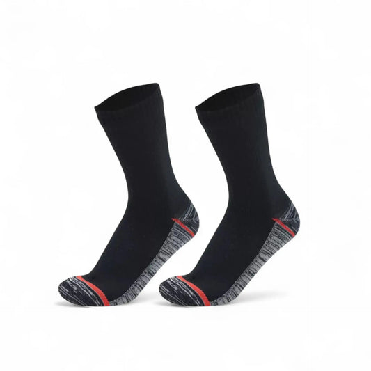Unisex Crew Waterproof Socks Midnight Red Konugo