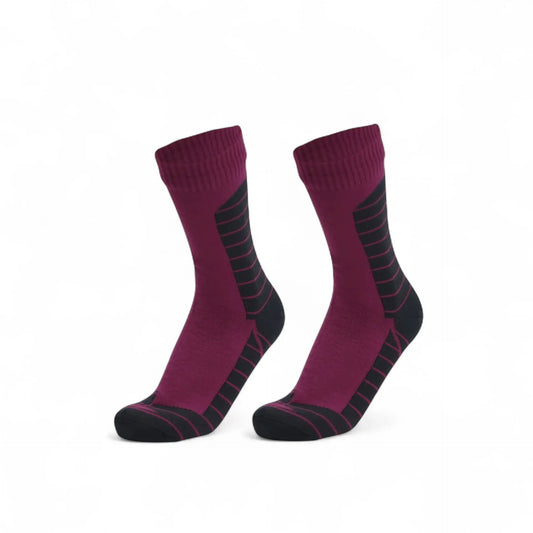 Unisex Crew Waterproof Socks Crimson Volt Konugo