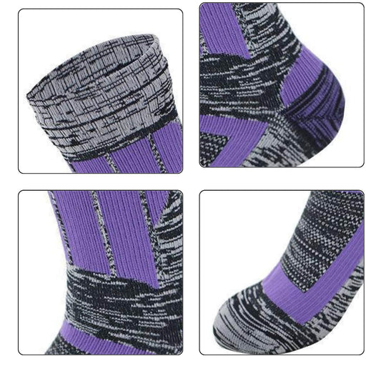 Unisex Crew Waterproof Socks Mystic Slate