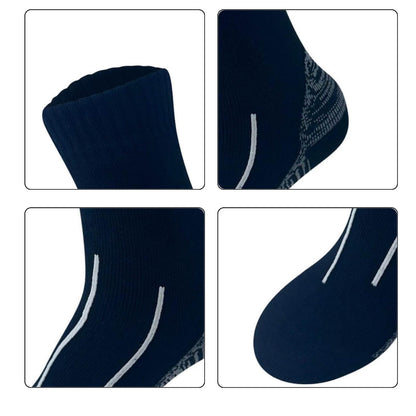 Unisex Crew Waterproof Socks Deep Navy