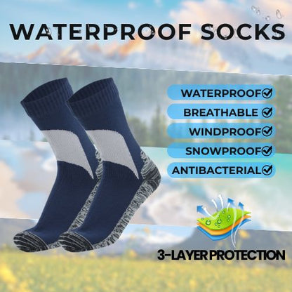 Unisex Crew Waterproof Socks Neon Pulse Konugo