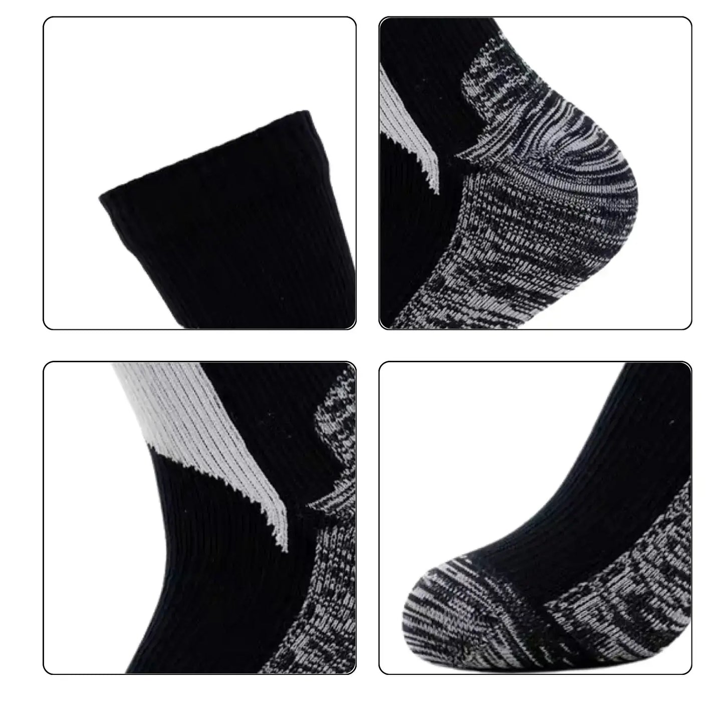 Unisex Crew Waterproof Socks Neon Pulse Konugo