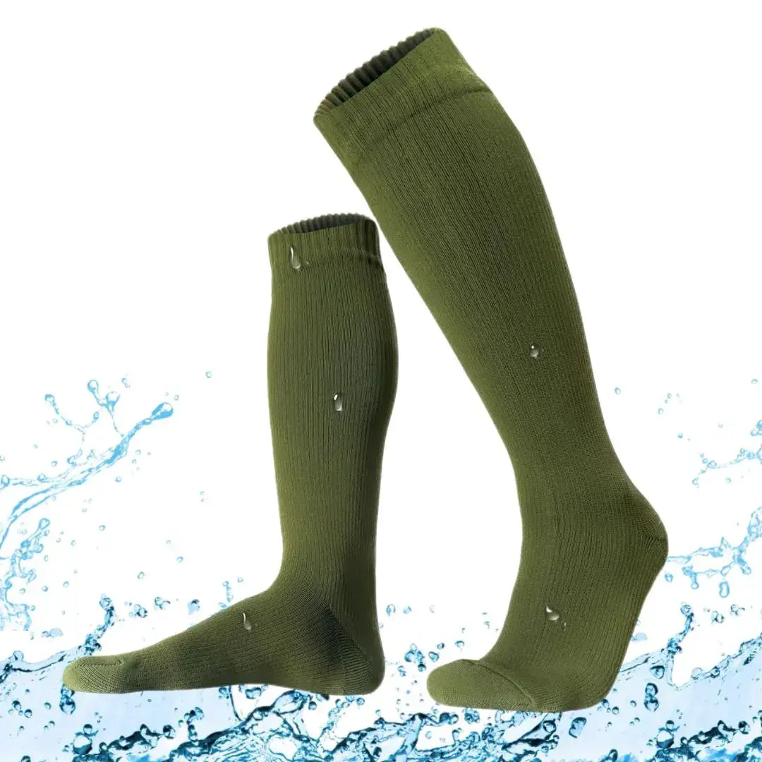 Unisex Knee High Waterproof Socks Forest Guardian Konugo