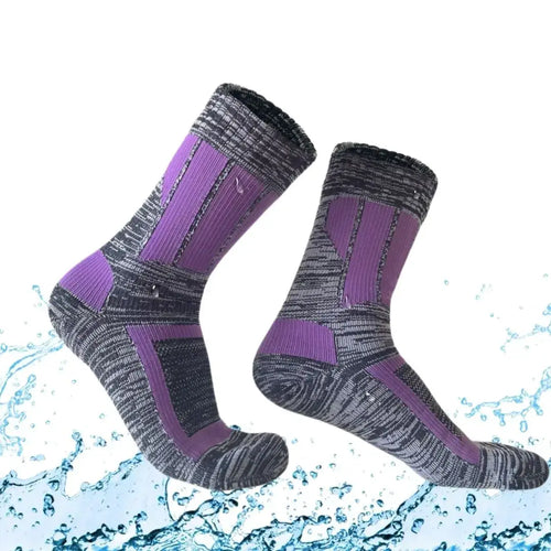 Unisex Crew Waterproof Socks Mystic Slate