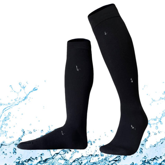 Unisex Knee High Waterproof Socks Midnight Shield Konugo