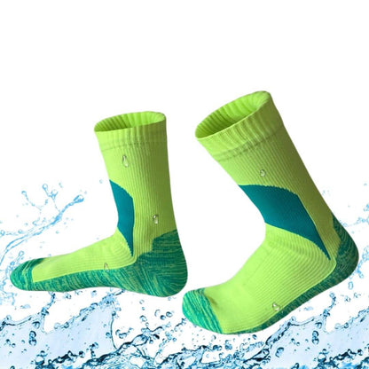 Unisex Crew Waterproof Socks Neon Pulse