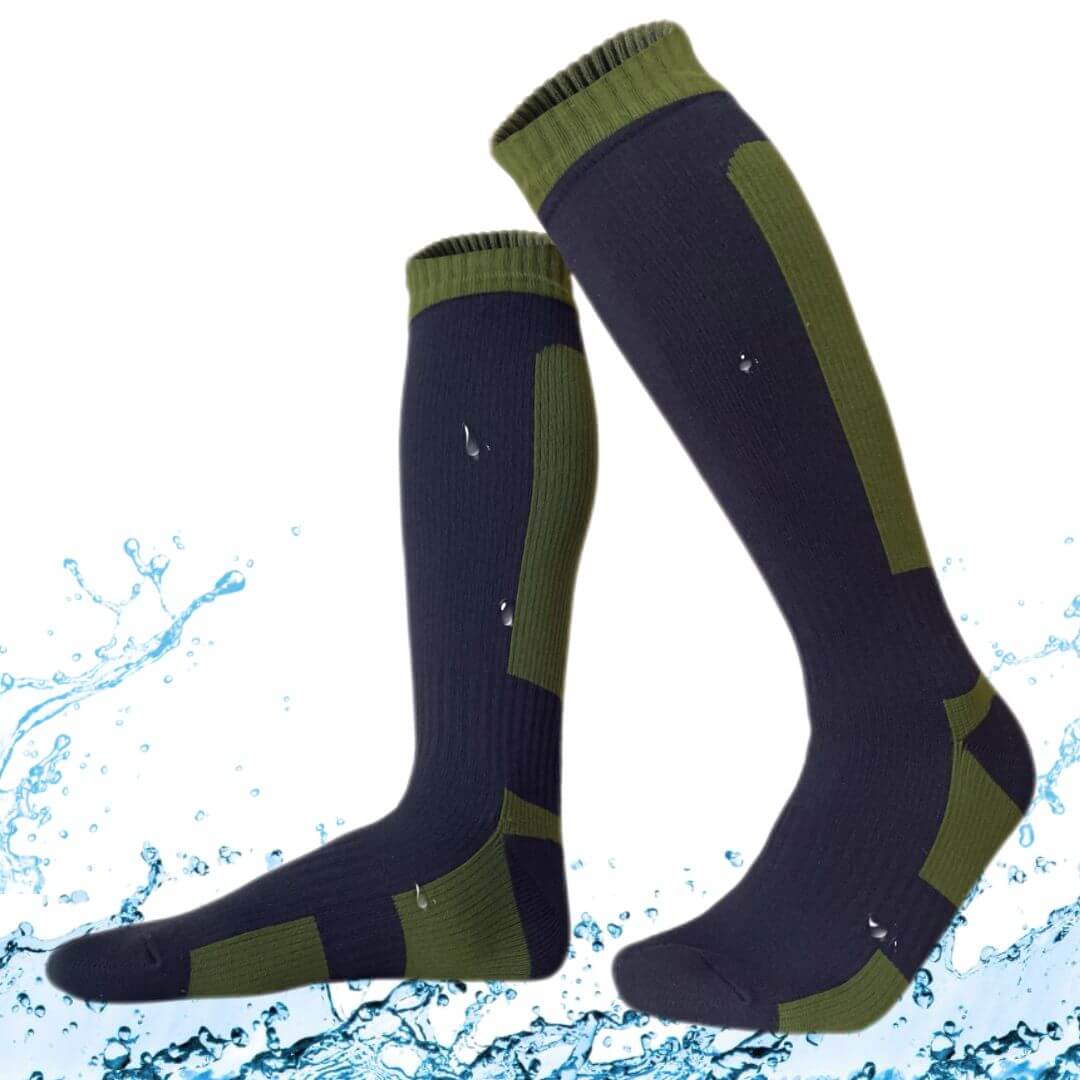 Unisex Knee High Waterproof Socks Tactical Stealth