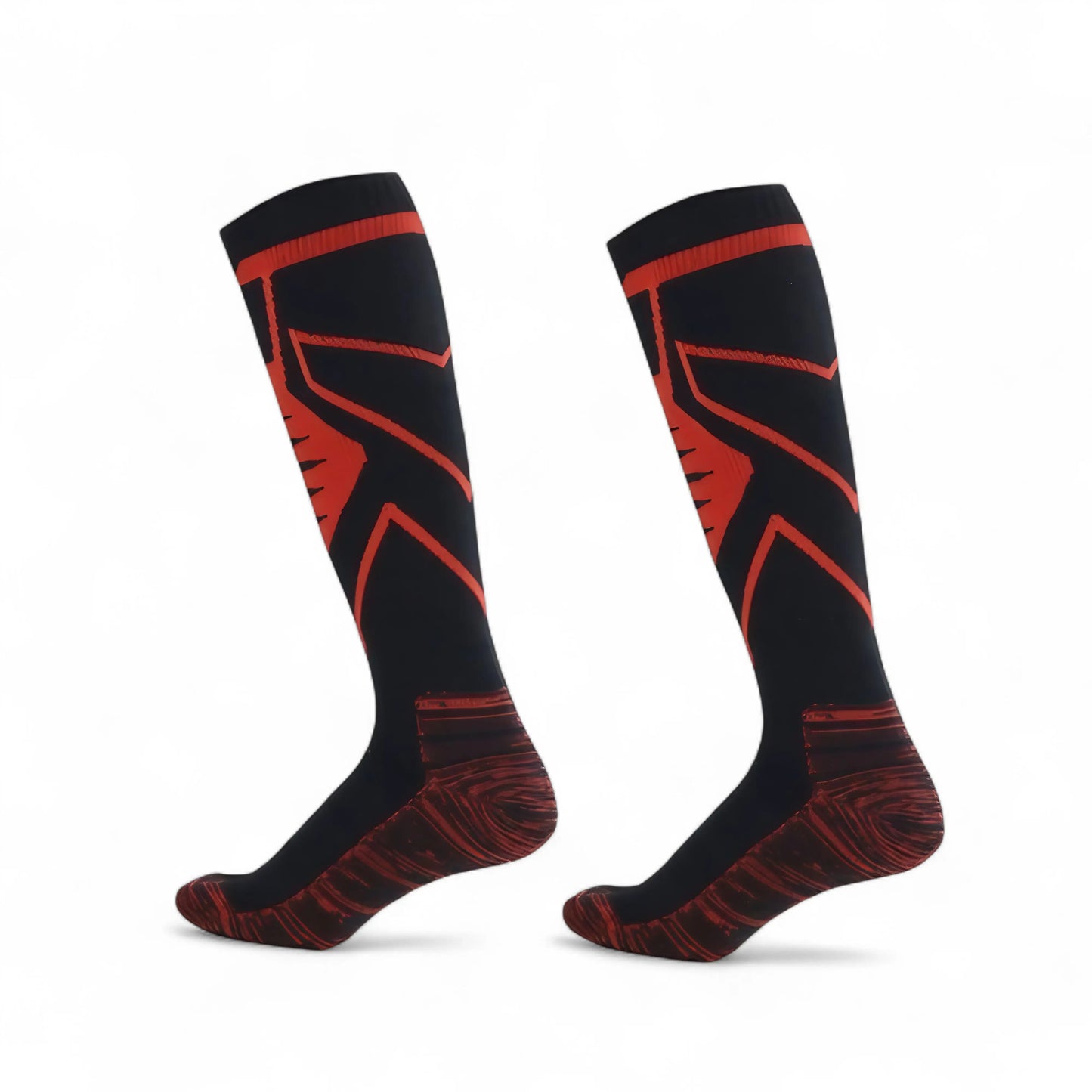 Unisex Knee High Waterproof Socks Ember Edge Konugo