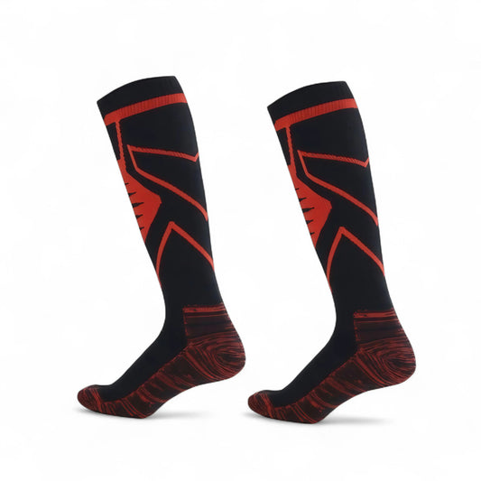 Unisex Knee High Waterproof Socks Ember Edge Konugo